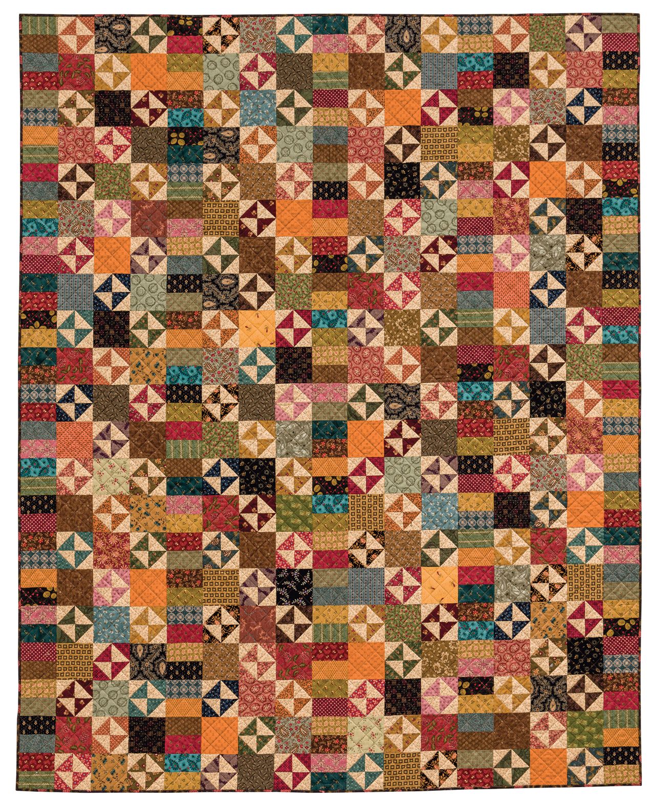 The Big Book of Scrappy Quilts: Crib-Size to King-Size