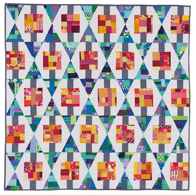 Stash Statement: Make the Most of Your Fabrics with Easy Improv Quilts