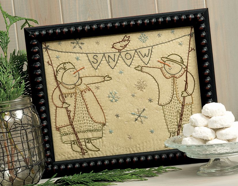 Stitches from the Yuletide: Hand Embroidery to Celebrate the Season