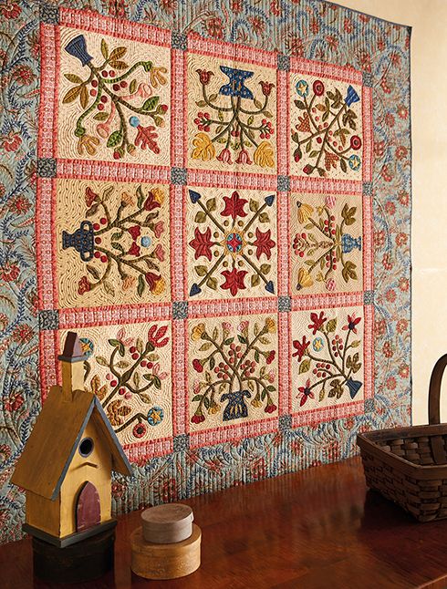 Jo's Floral Album: An Artful 9-Block Sampler Quilt