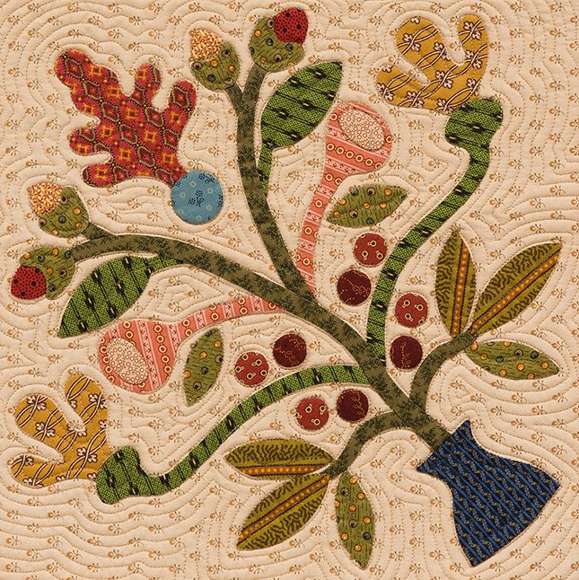 Jo's Floral Album: An Artful 9-Block Sampler Quilt
