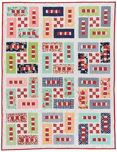 Fat-Quarter Favorites: 13 Eye-Catching Quilts You'll Love to Make