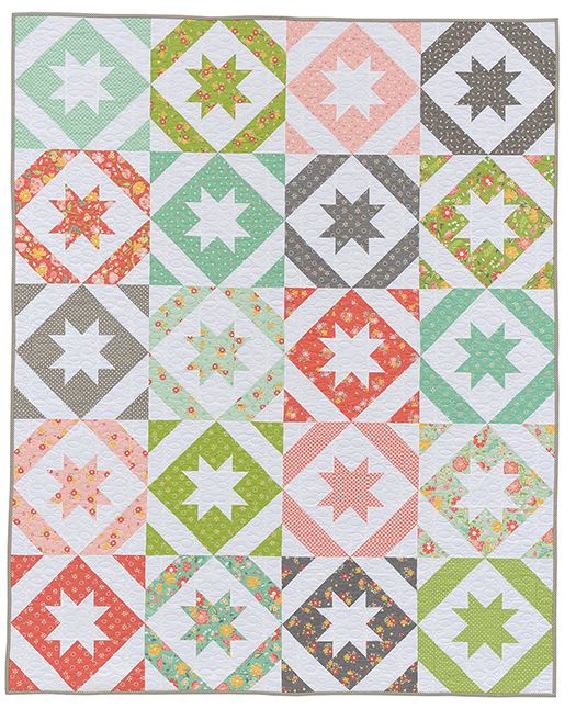 Fat-Quarter Favorites: 13 Eye-Catching Quilts You'll Love to Make