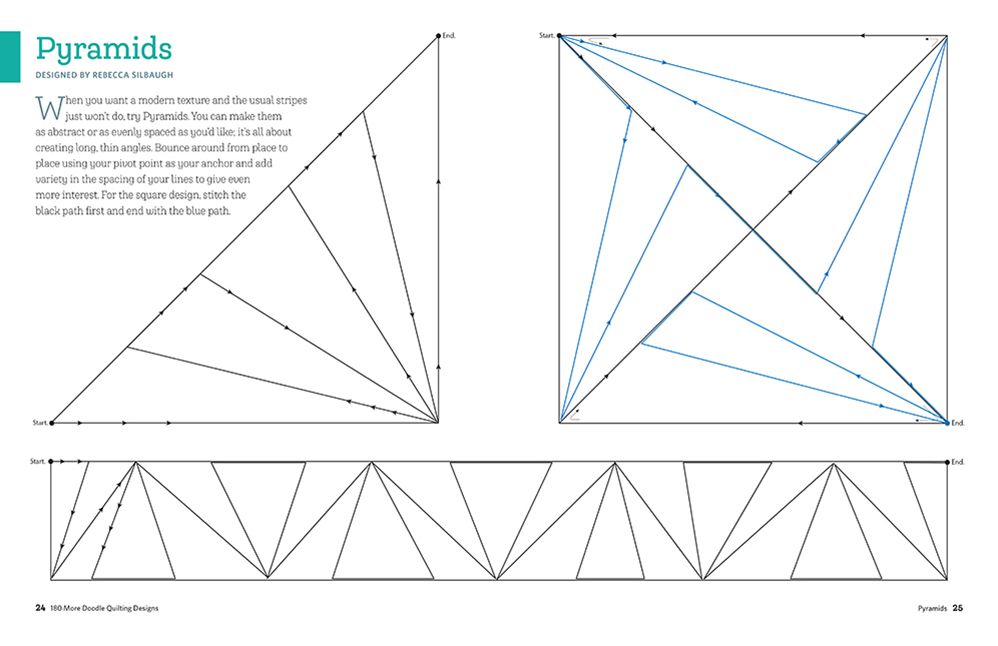 180 More Doodle Quilting Designs: Free-Motion Ideas for Blocks, Borders, and Corners