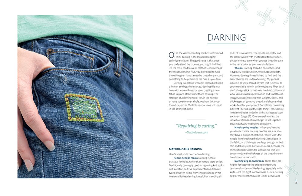 Visible Mending: Artful Stitchery to Repair and Refresh Your Favorite Things