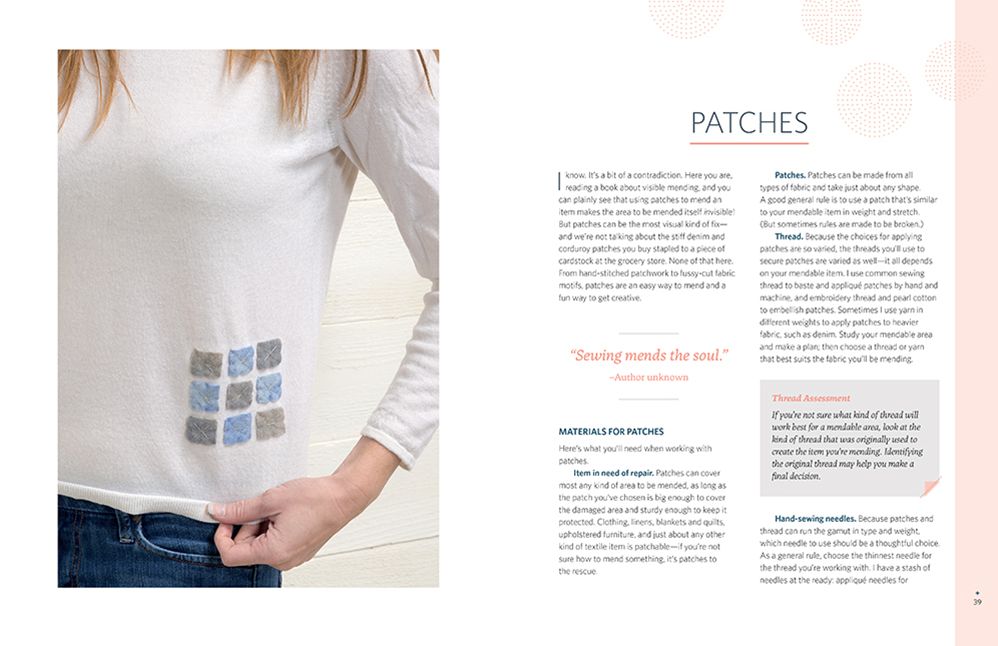 Visible Mending: Artful Stitchery to Repair and Refresh Your Favorite Things