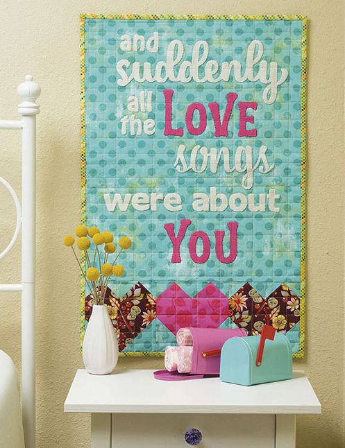 Text It!: Quilts and Pillows with Something to Say