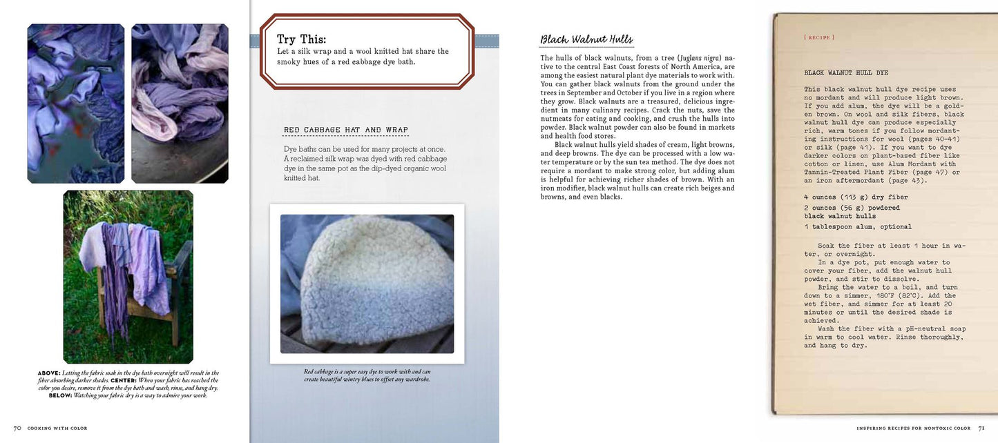 The Handbook of Natural Plant Dyes: Personalize Your Craft with Organic Colors from Acorns, Blackberries, Coffee, and Other Everyday Ingredients