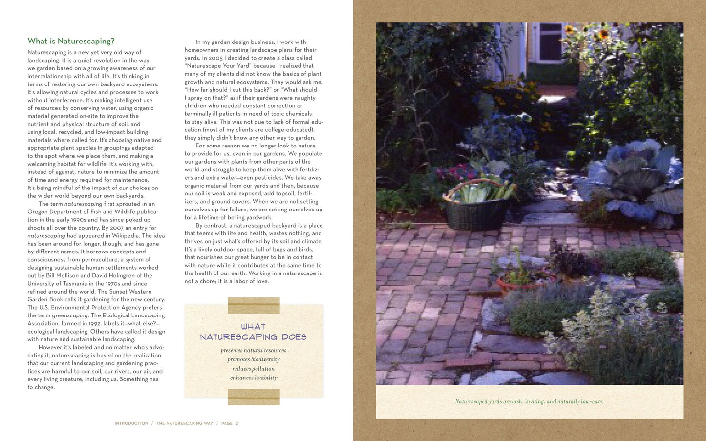 The Naturescaping Workbook: A Step-by-Step Guide for Bringing Nature to Your Backyard