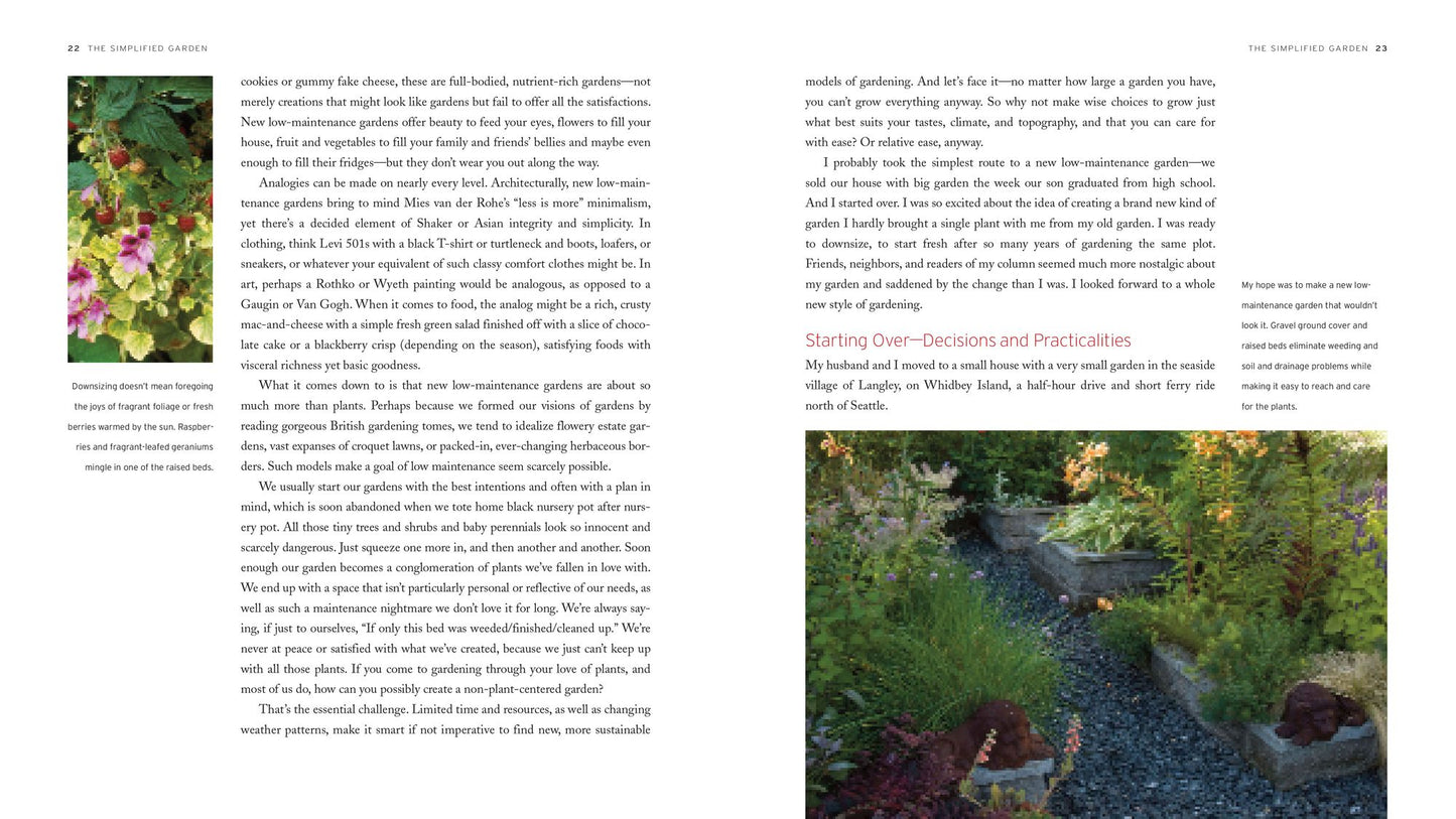 The New Low-Maintenance Garden: How to Have a Beautiful, Productive Garden and the Time to Enjoy It