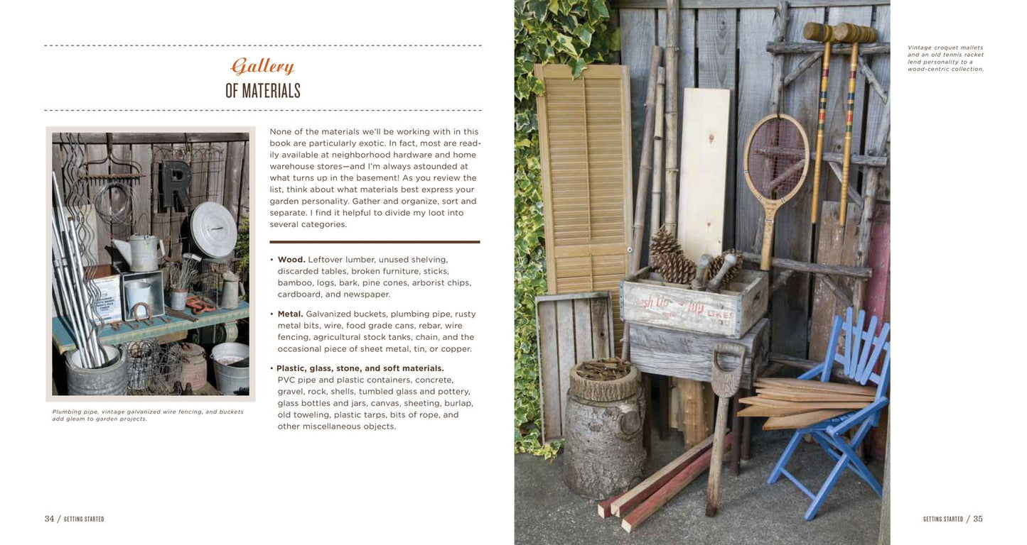 Handmade Garden Projects: Step-by-Step Instructions for Creative Garden Features, Containers, Lighting & More