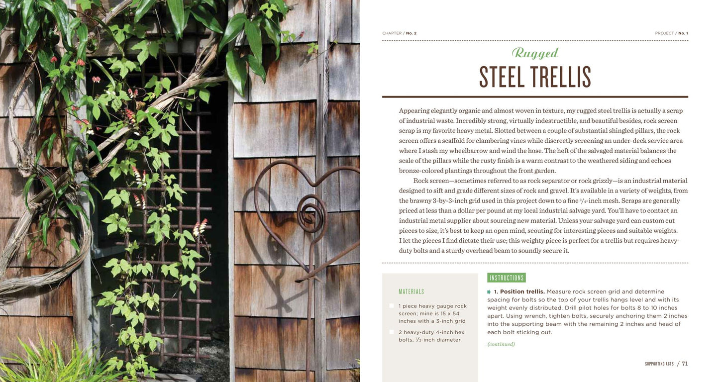 Handmade Garden Projects: Step-by-Step Instructions for Creative Garden Features, Containers, Lighting & More