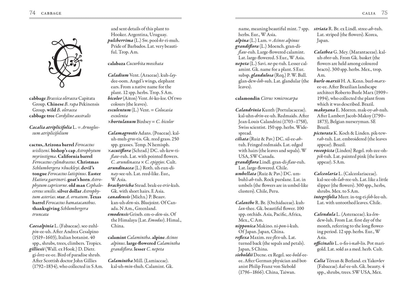 The A to Z of Plant Names: A Quick Reference Guide to 4000 Garden Plants