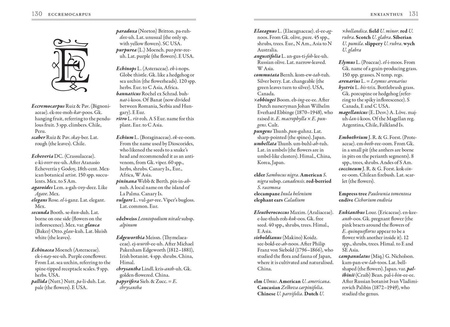 The A to Z of Plant Names: A Quick Reference Guide to 4000 Garden Plants