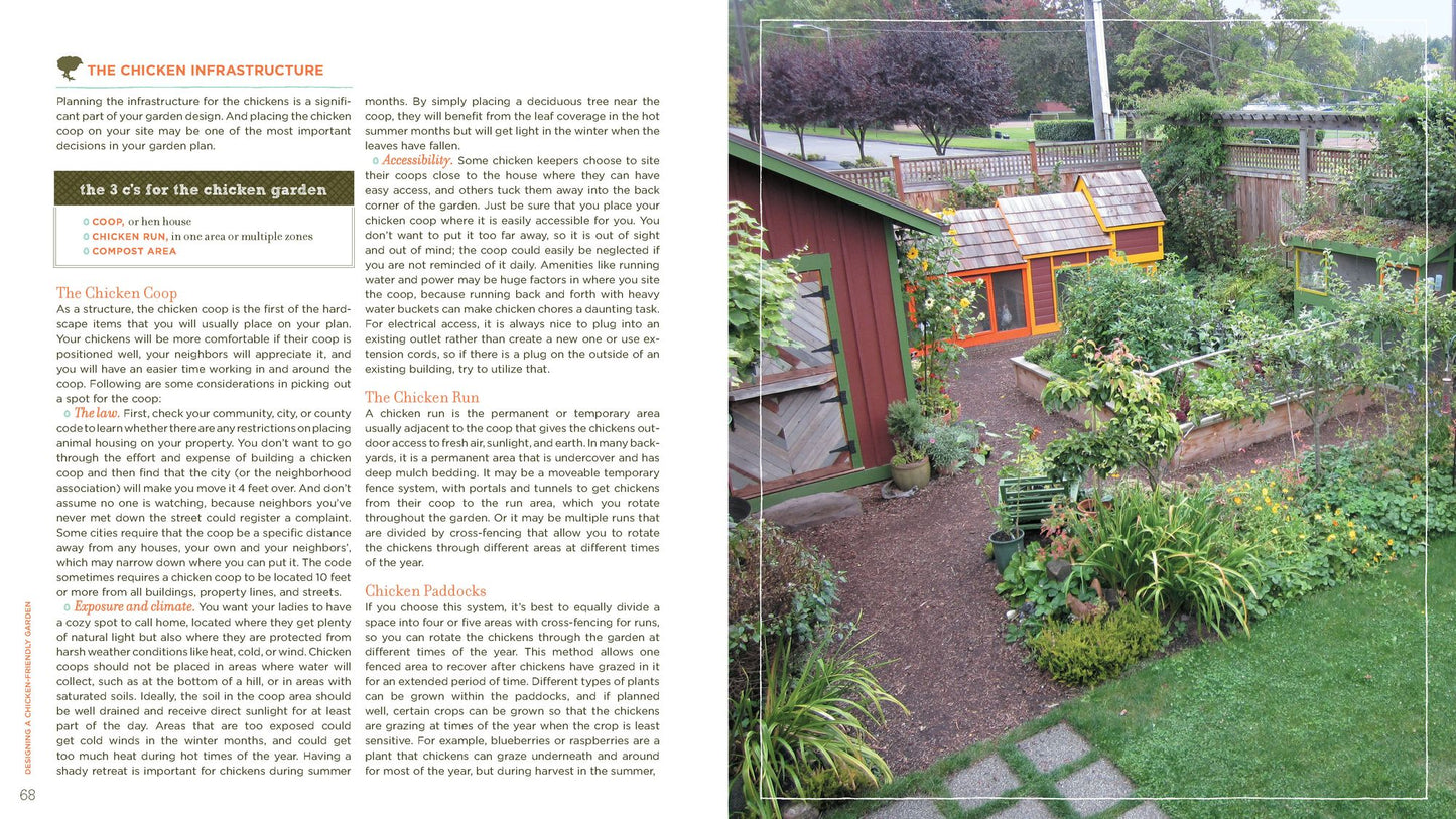 Free-Range Chicken Gardens: How to Create a Beautiful, Chicken-Friendly Yard
