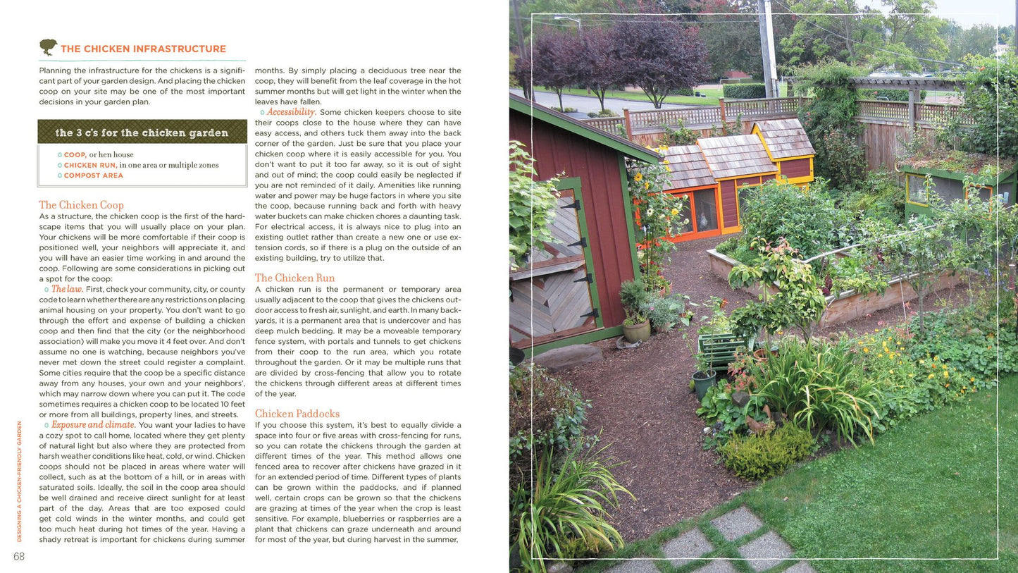 Free-Range Chicken Gardens: How to Create a Beautiful, Chicken-Friendly Yard
