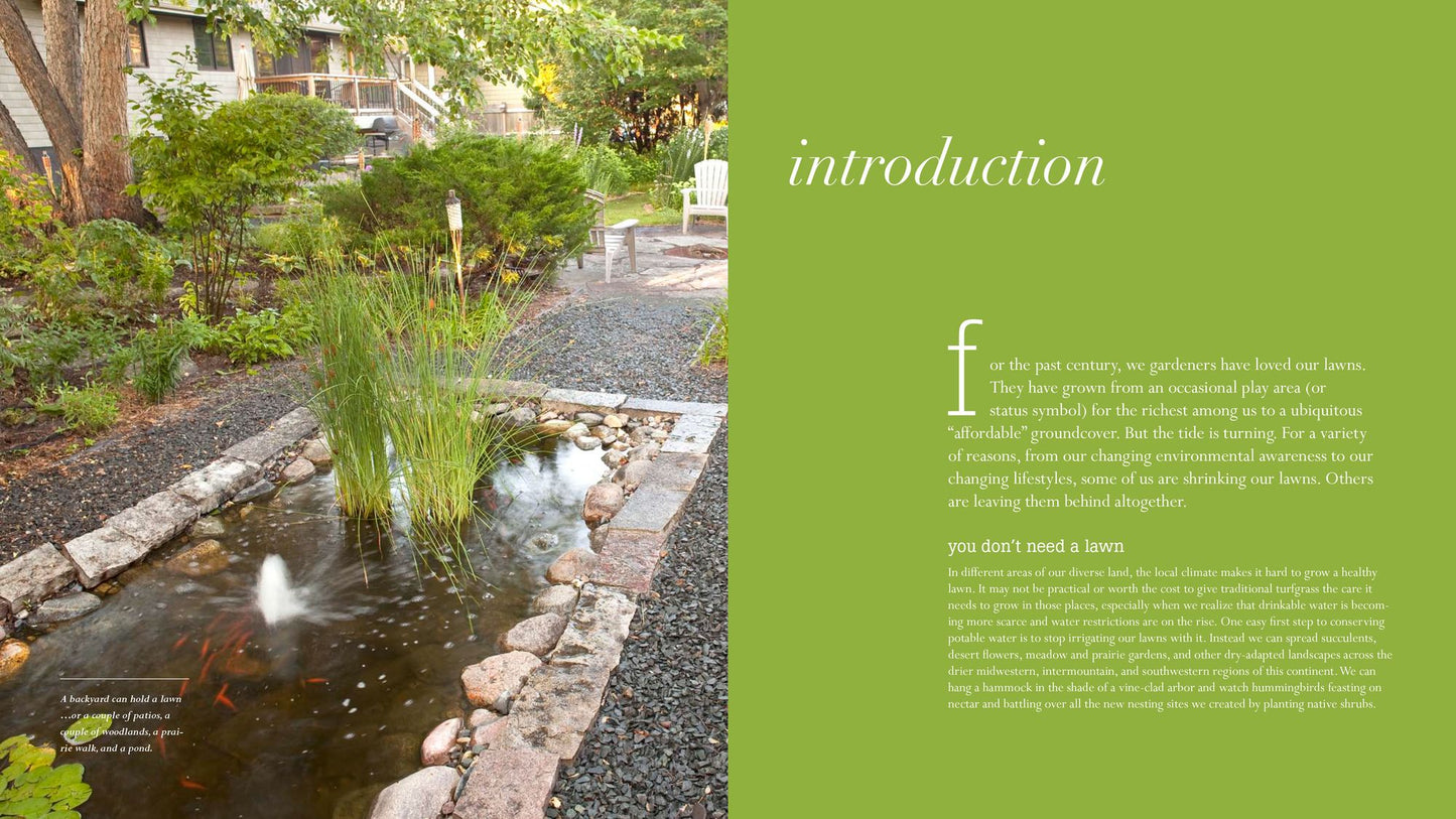 Beautiful No-Mow Yards: 50 Amazing Lawn Alternatives