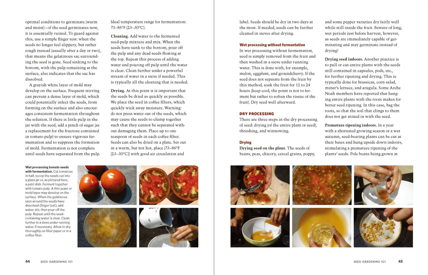 The Manual of Seed Saving: Harvesting, Storing, and Sowing Techniques for Vegetables, Herbs, and Fruits