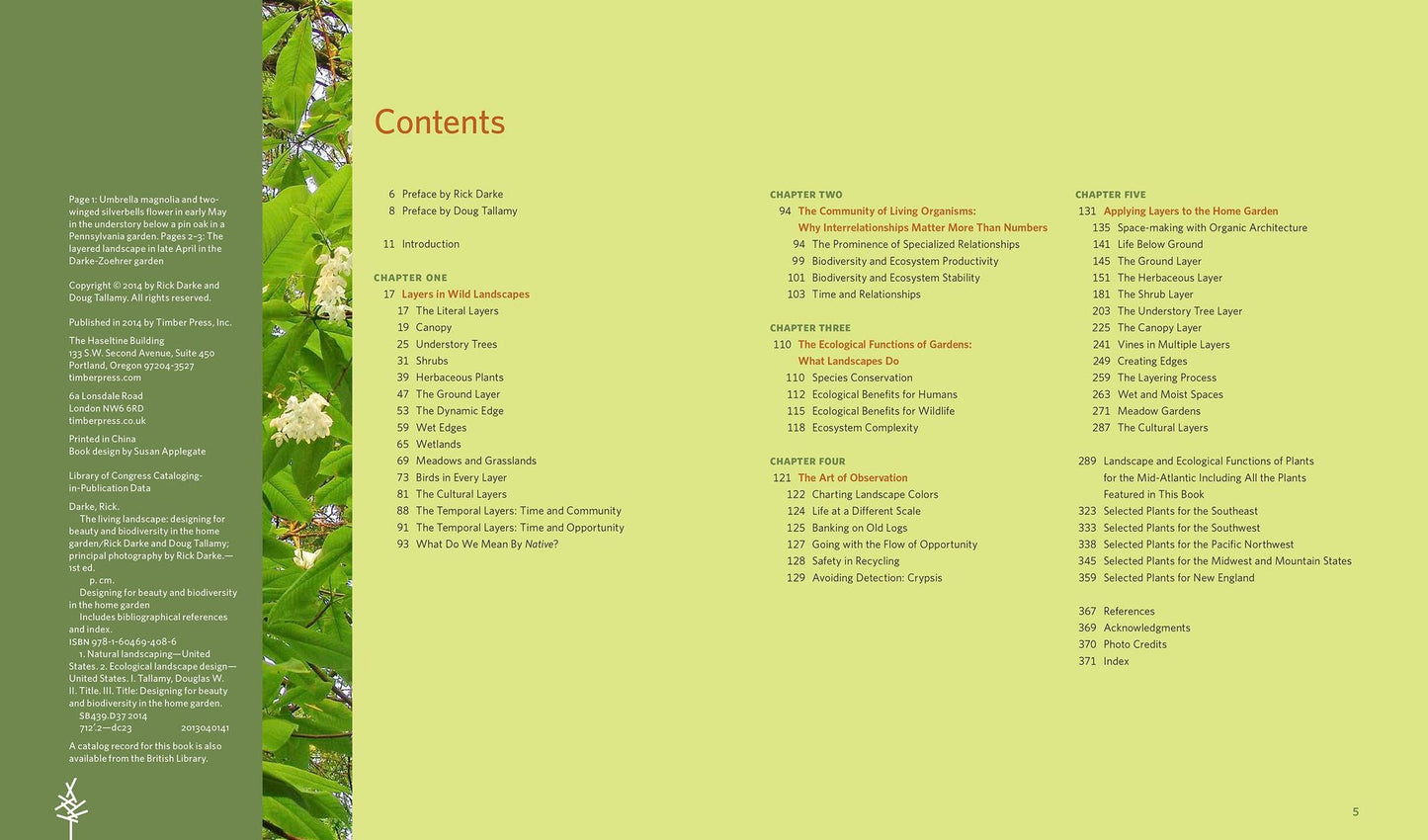 The Living Landscape: Designing for Beauty and Biodiversity in the Home Garden