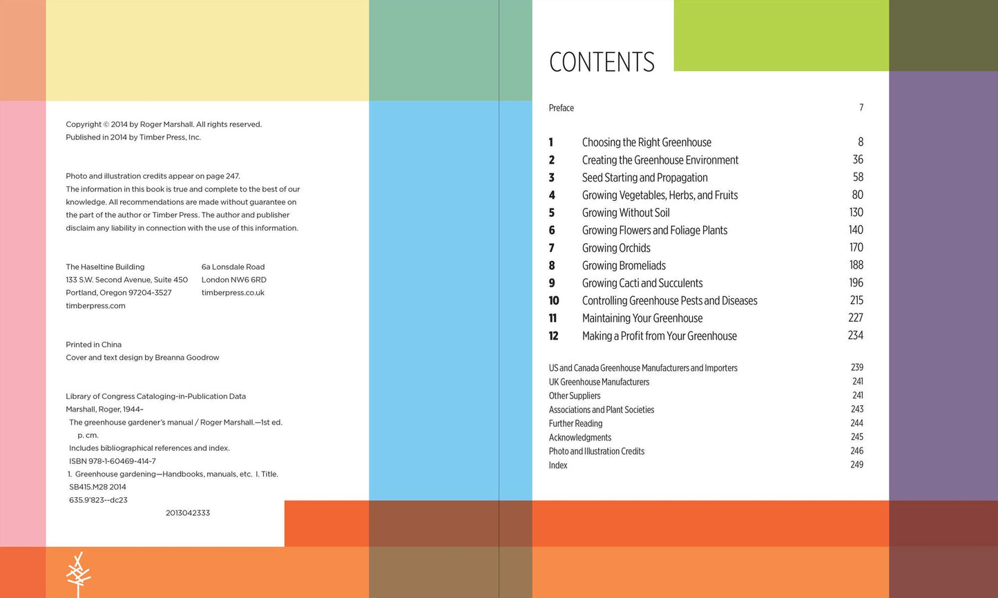 The Greenhouse Gardener's Manual