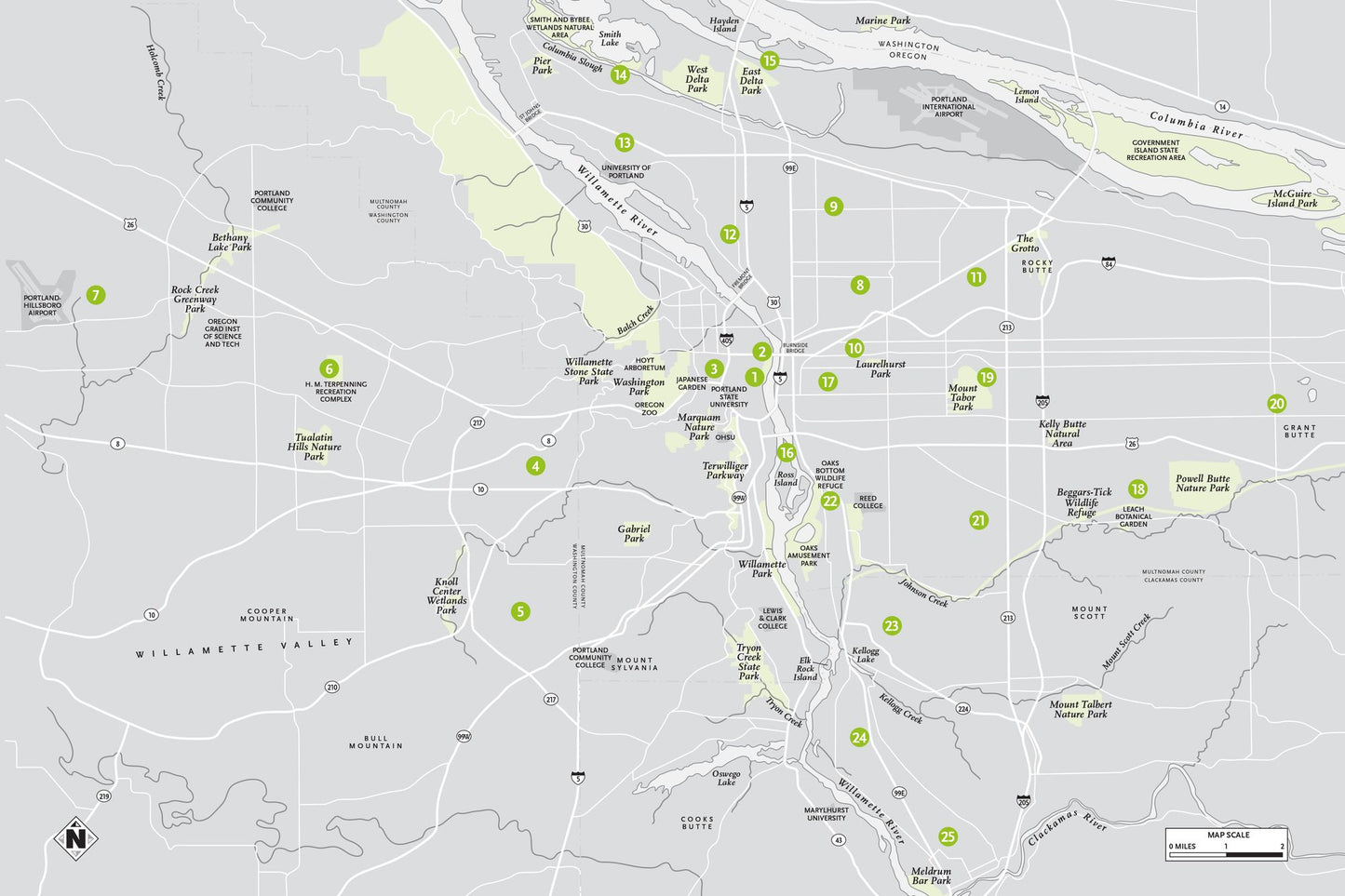 Pedal Portland: 25 Easy Rides for Exploring the City by Bike