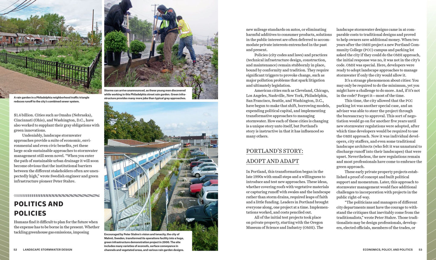 Sustainable Stormwater Management: A Landscape-Driven Approach to Planning and Design