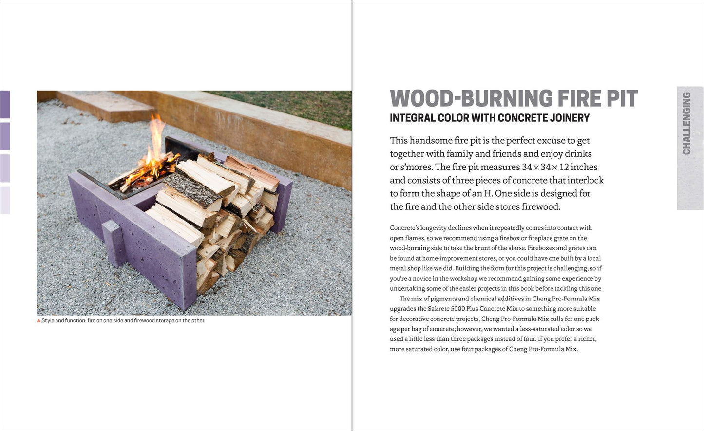 Color Concrete Garden Projects: Make Your Own Planters, Furniture, and Fire Pits Using Creative Techniques and Vibrant Finishes
