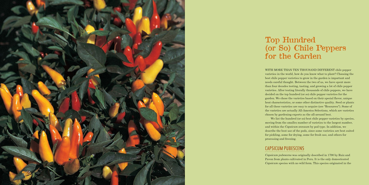 The Complete Chile Pepper Book: A Gardener's Guide to Choosing, Growing, Preserving, and Cooking