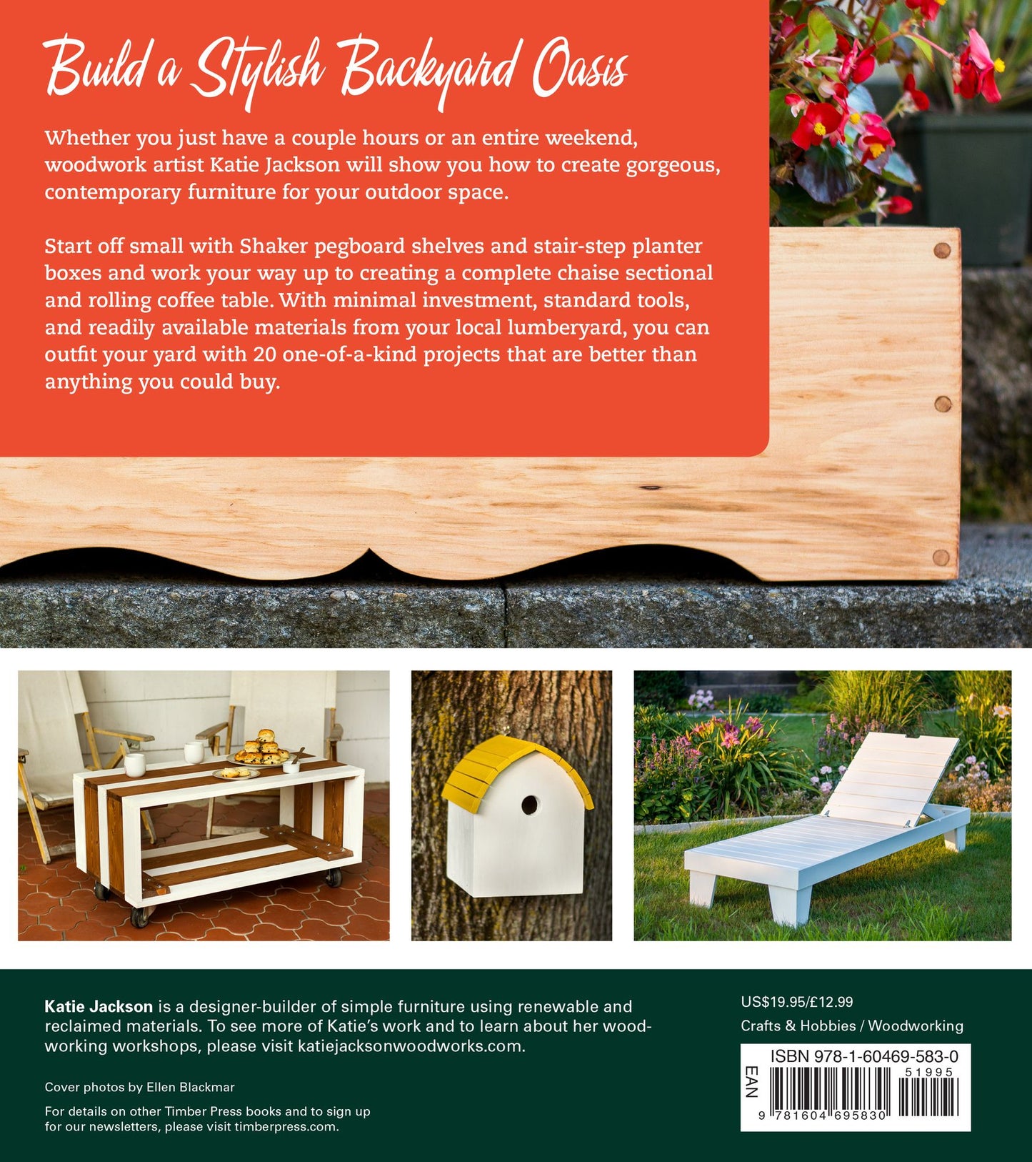 Hand-Built Outdoor Furniture: 20 Step-by-Step Projects Anyone Can Build