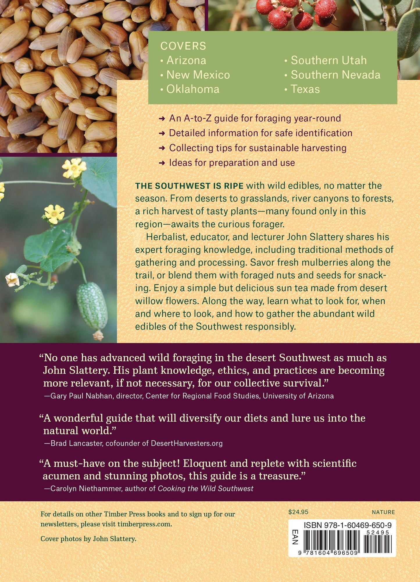 Southwest Foraging: 117 Wild and Flavorful Edibles from Barrel Cactus to Wild Oregano