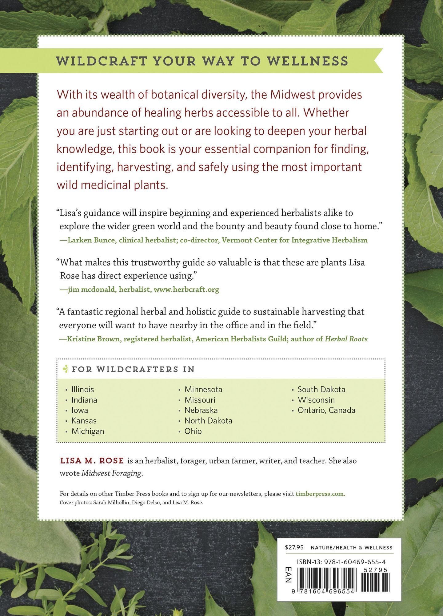 Midwest Medicinal Plants: Identify, Harvest, and Use 109 Wild Herbs for Health and Wellness