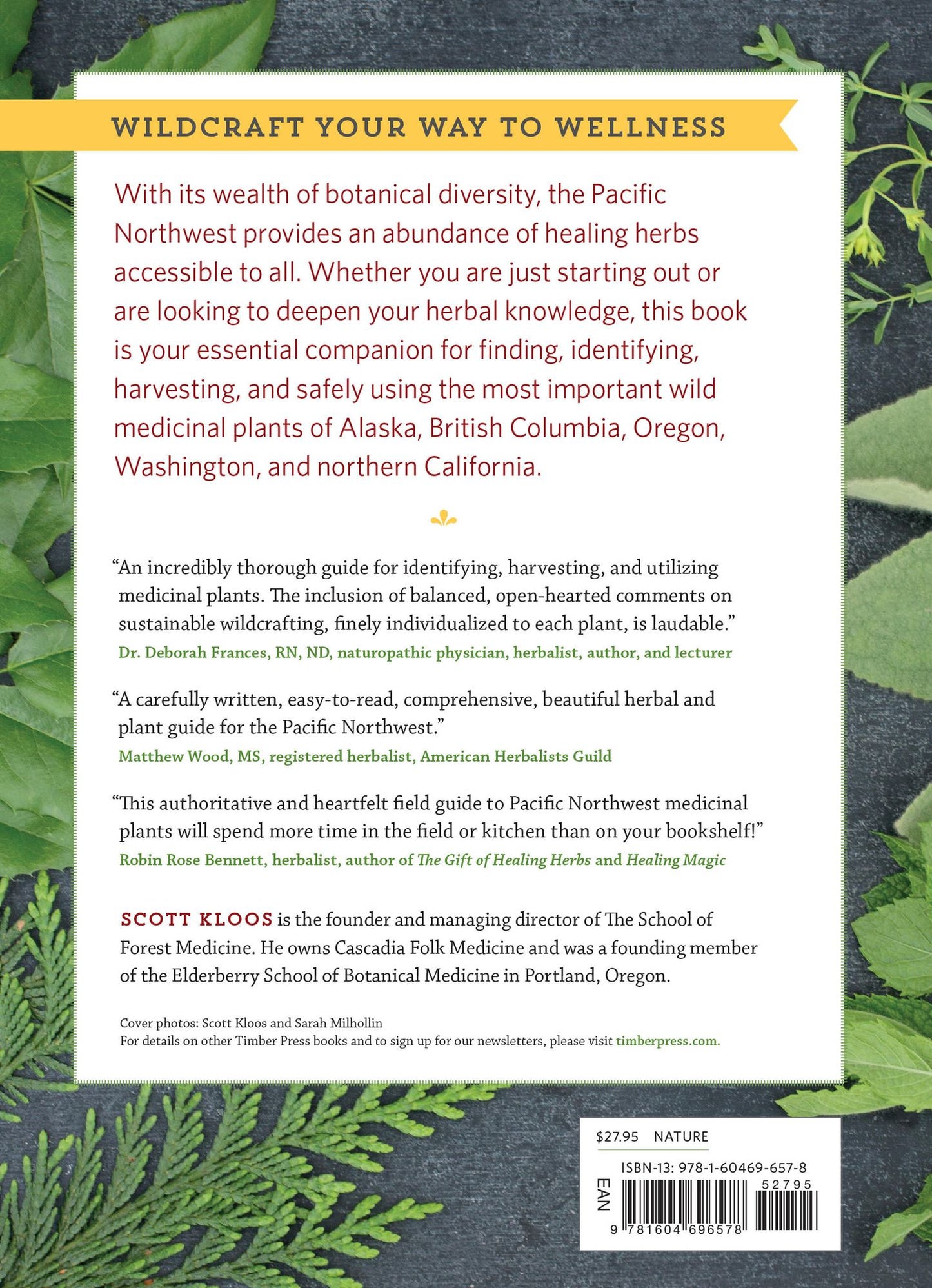 Pacific Northwest Medicinal Plants: Identify, Harvest, and Use 120 Wild Herbs for Health and Wellness