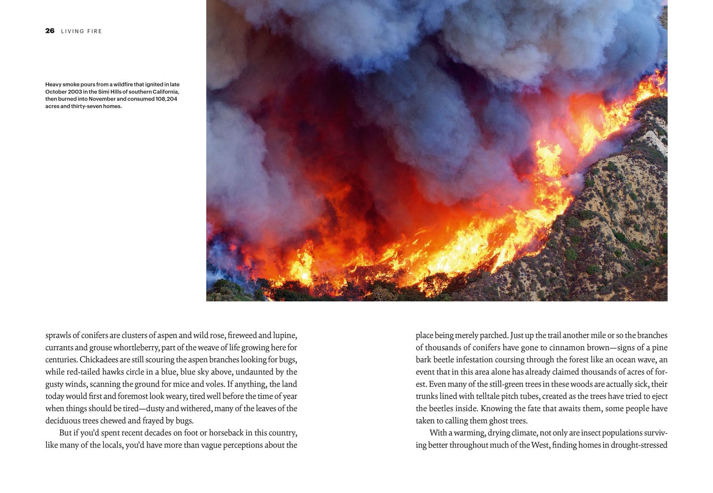 Land on Fire: The New Reality of Wildfire in the West