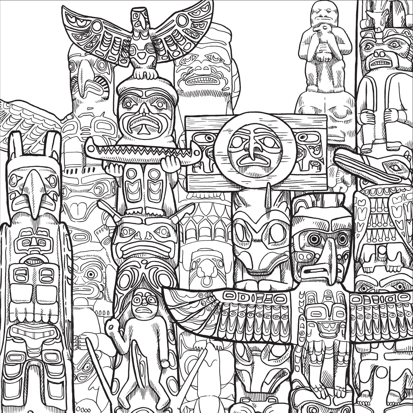 Color the Pacific Northwest: A Timber Press Coloring Book