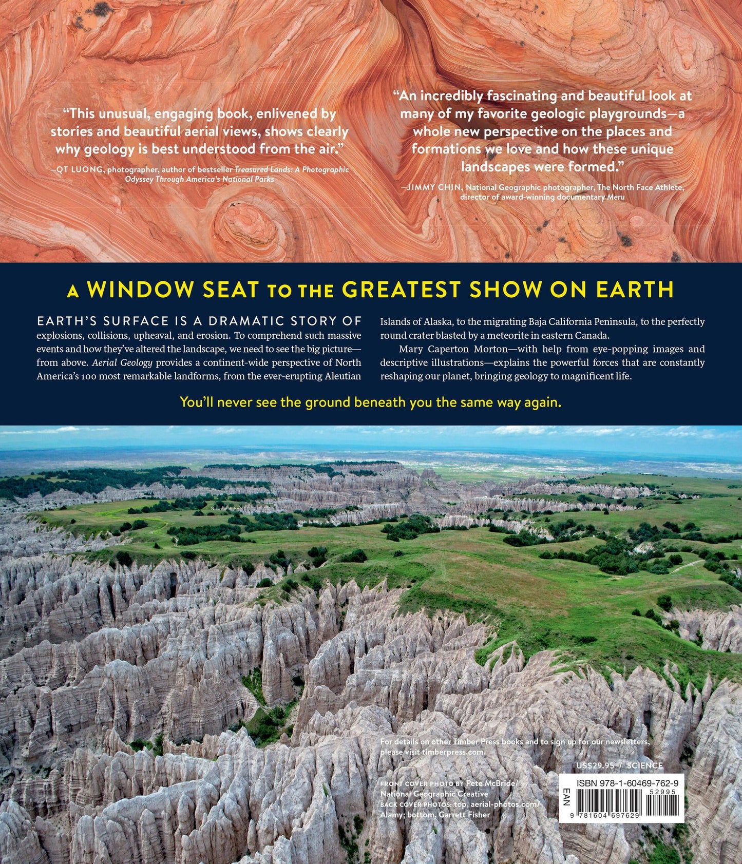 Aerial Geology: A High-Altitude Tour of North America's Spectacular Volcanoes, Canyons, Glaciers, Lakes, Craters, and Peaks