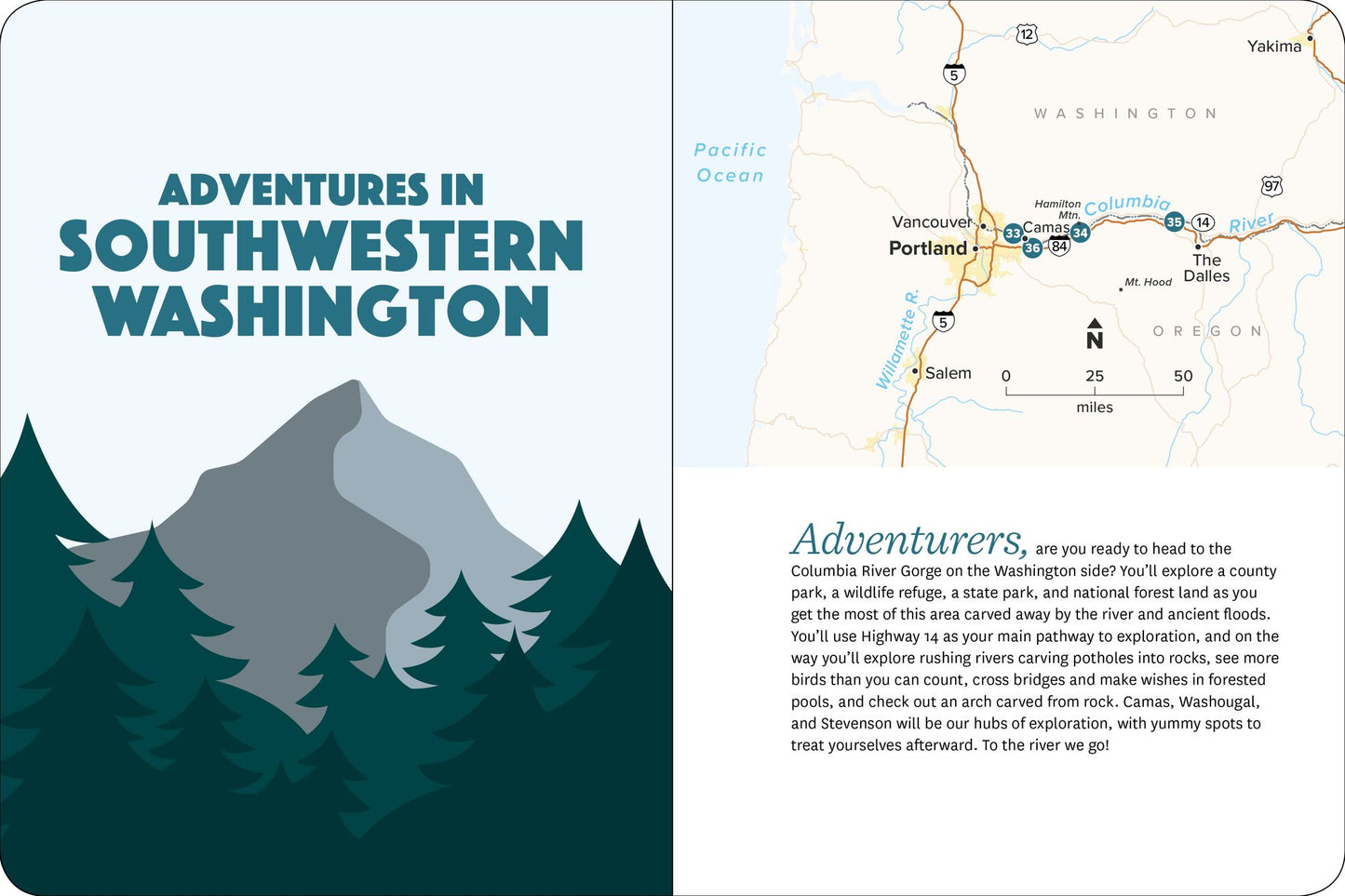 50 Hikes with Kids: Oregon and Washington