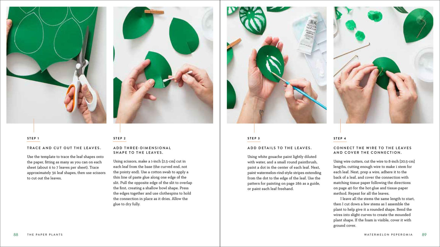 Handmade Houseplants: Remarkably Realistic Plants You Can Make with Paper