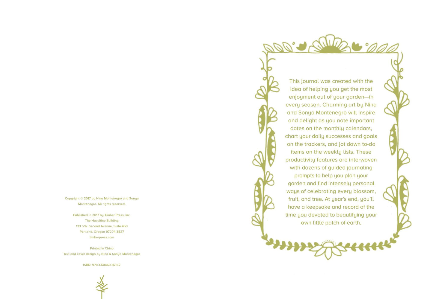 A Year in the Garden: A Guided Journal