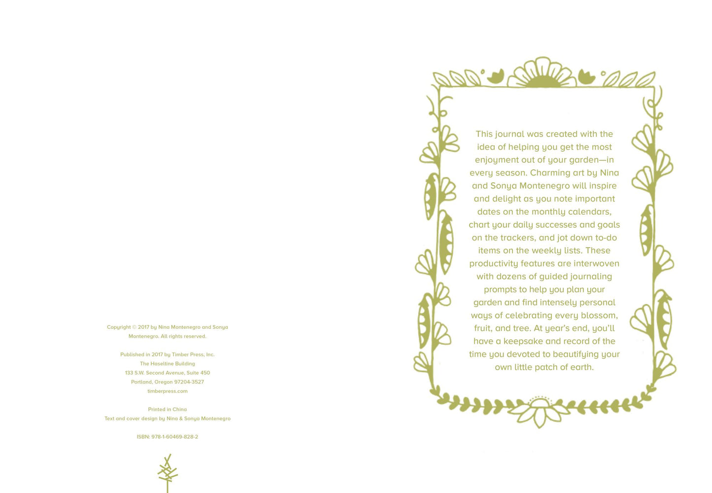 A Year in the Garden: A Guided Journal