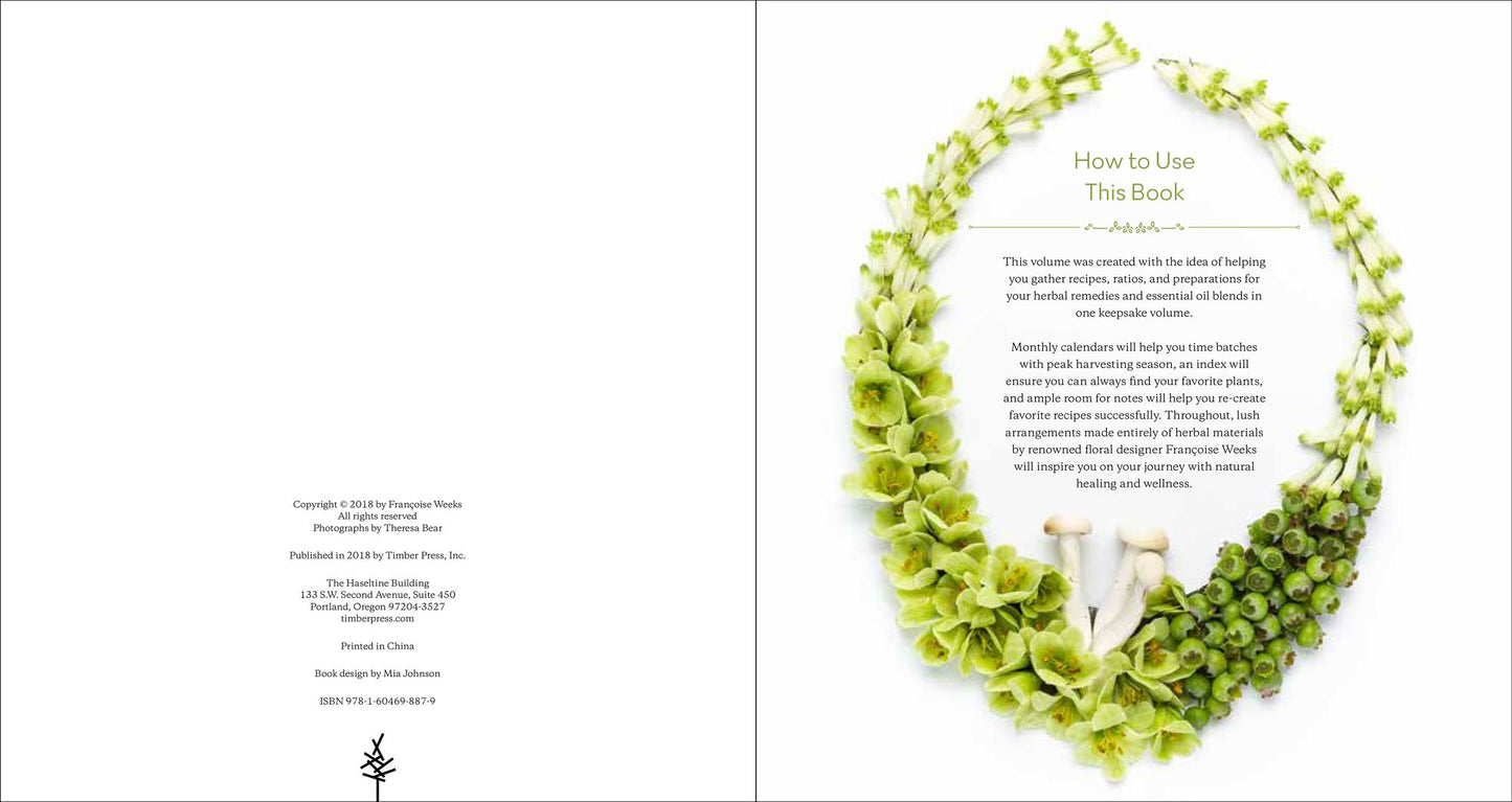 The Herbal Recipe Keeper: My Collection of Healing Plant Remedies and Essential Oil Blends