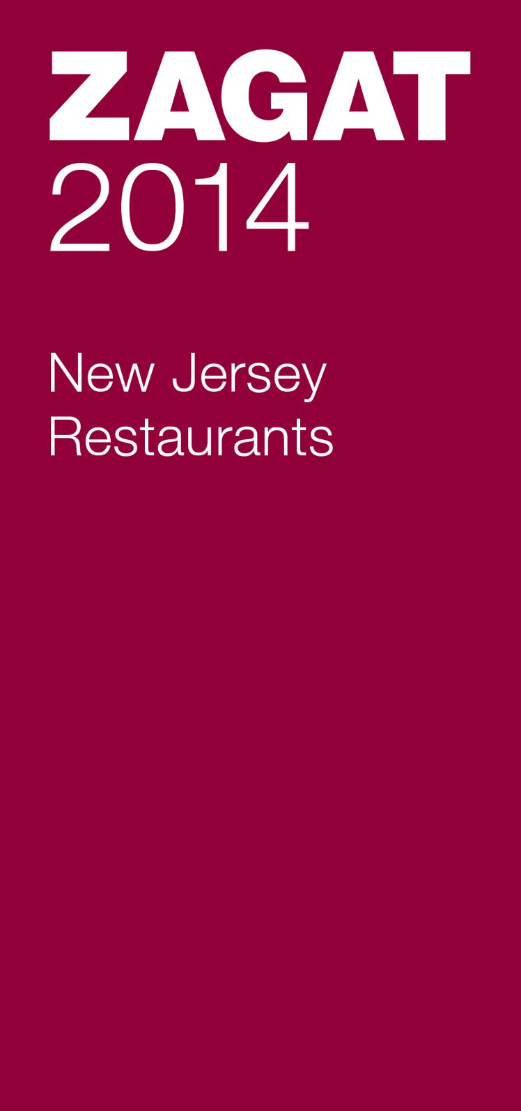2014 New Jersey Restaurants