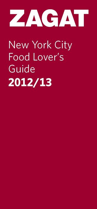 2012/13 New York City Food Lover's Guide