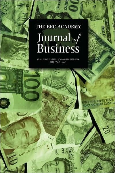 The Brc Academy Journal Of Business