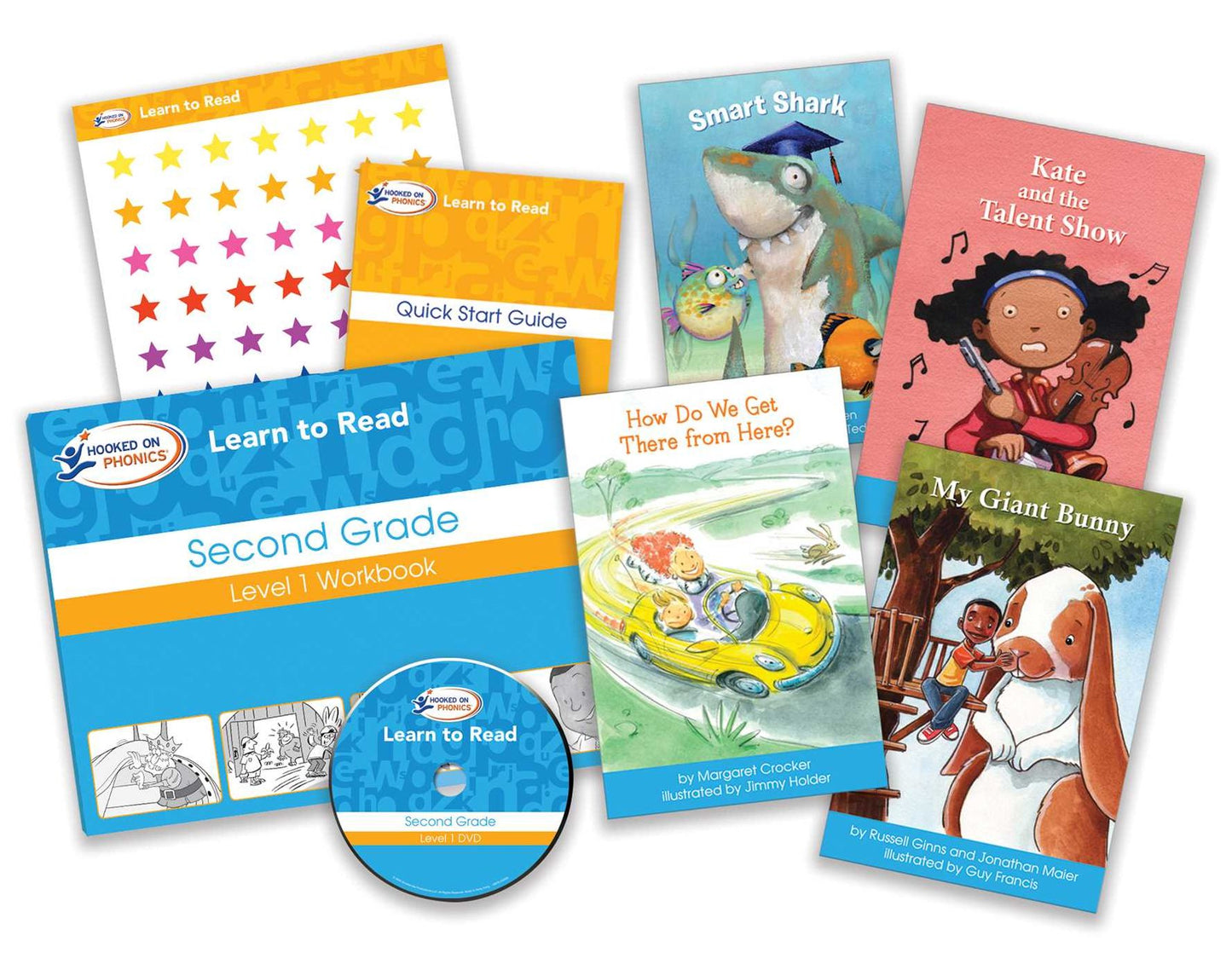 Hooked on Phonics Learn to Read Second Grade Level 1