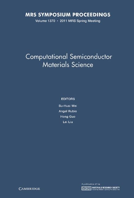 Computational Semiconductor Materials Science, Volume 1370