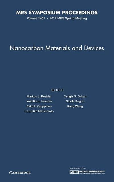 Nanocarbon Materials and Devices: Volume 1451