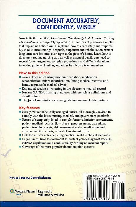 Chart Smart: The A-to-Z Guide to Better Nursing Documentation