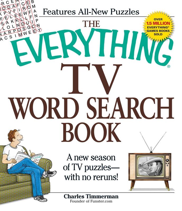 The Everything TV Word Search Book: A new season of TV puzzles - with no reruns!