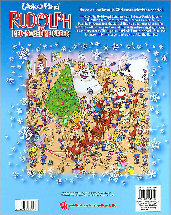 Rudolph the Red-Nosed Reindeer (Look and Find Series)