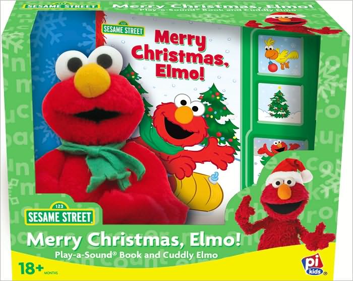 Elmo Christmas: Book Box and Plush